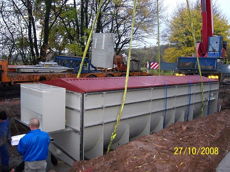 Kompakte Kl&auml;ranlage