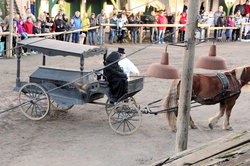 Saisonabschluss in der Westernstadt