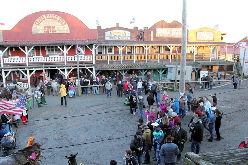 Saisonabschluss in der Westernstadt