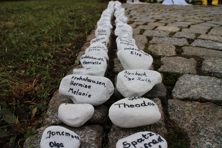 Gedenken an die Pogrome 1938 in Nordhausen