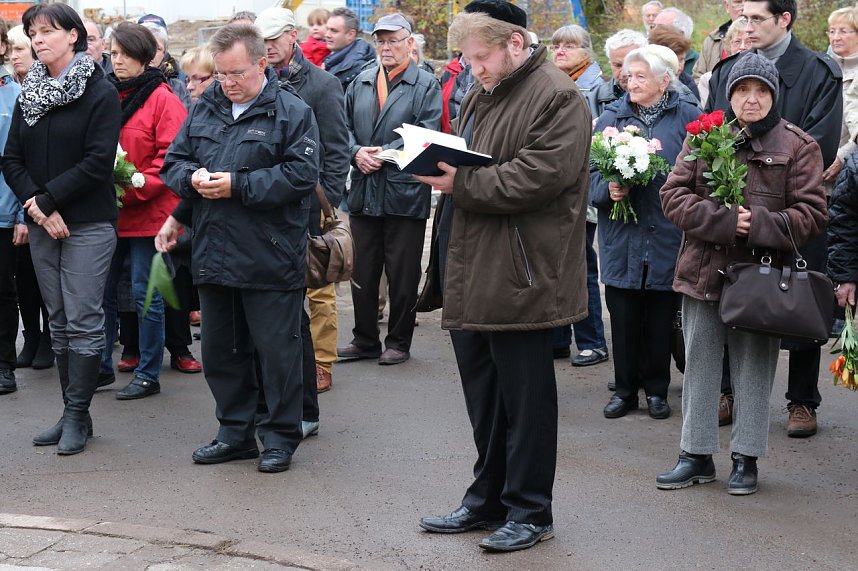 Gedenken an die Pogrome 1938 in Nordhausen