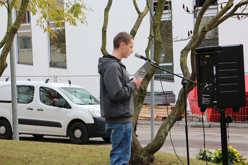 Gedenken an die Pogrome 1938 in Nordhausen