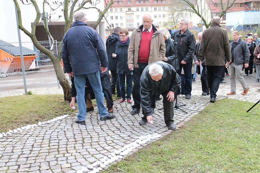 Gedenken an die Pogrome 1938 in Nordhausen