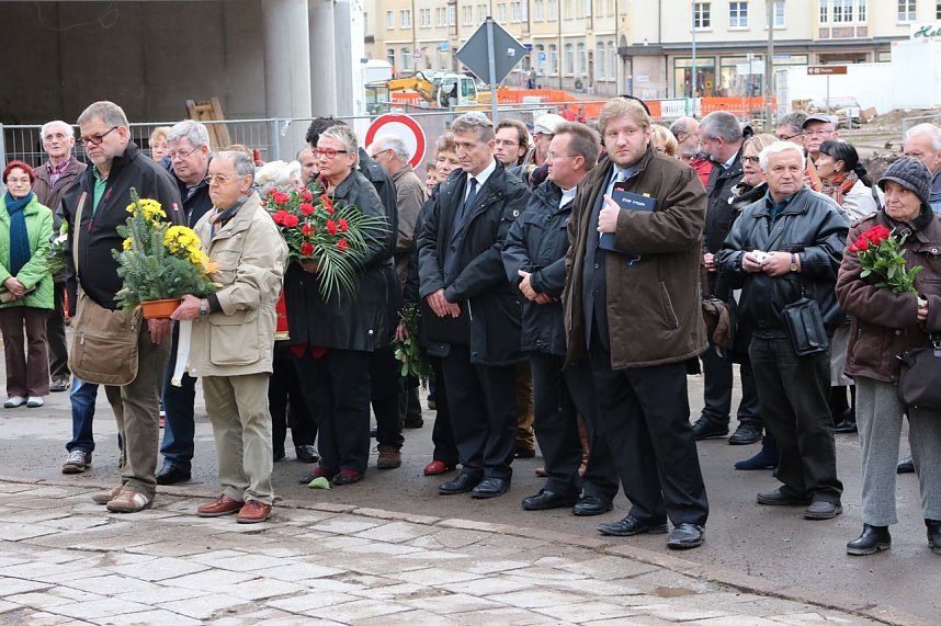 Gedenken an die Pogrome 1938 in Nordhausen