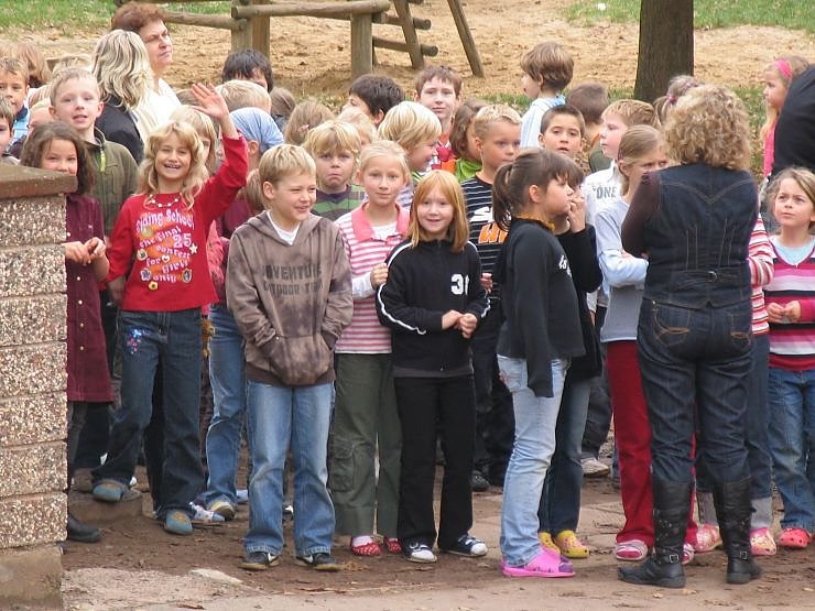 Raus in vier Minuten