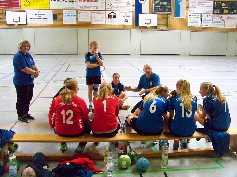 Unentschieden in Calbe