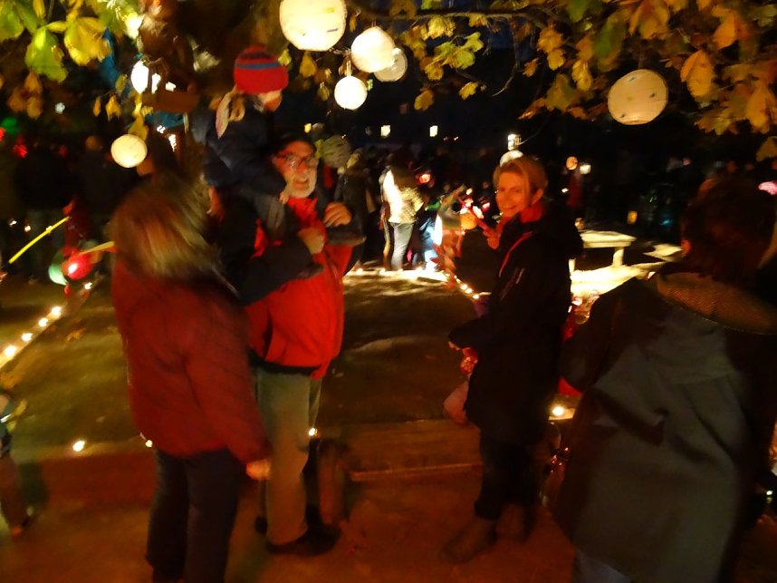 Lichterfest im Tierh&auml;uschen