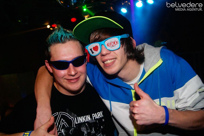 Porno-Brillen-Party im Sax