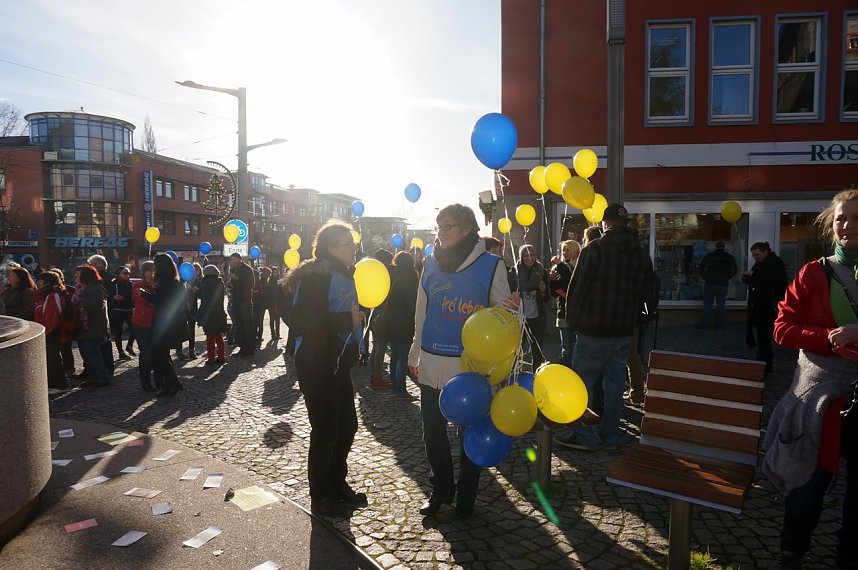 Gegen Gewalt an Frauen