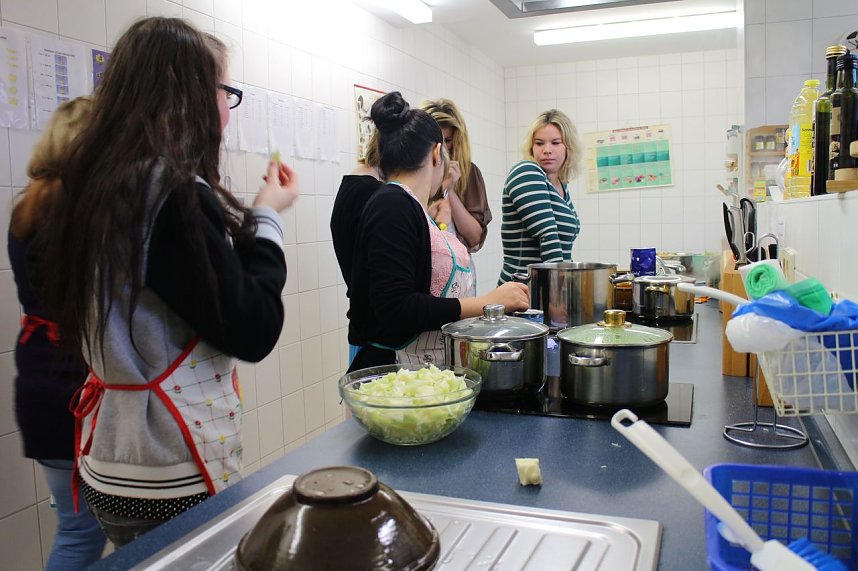 Kochen international auf dem Petersberg