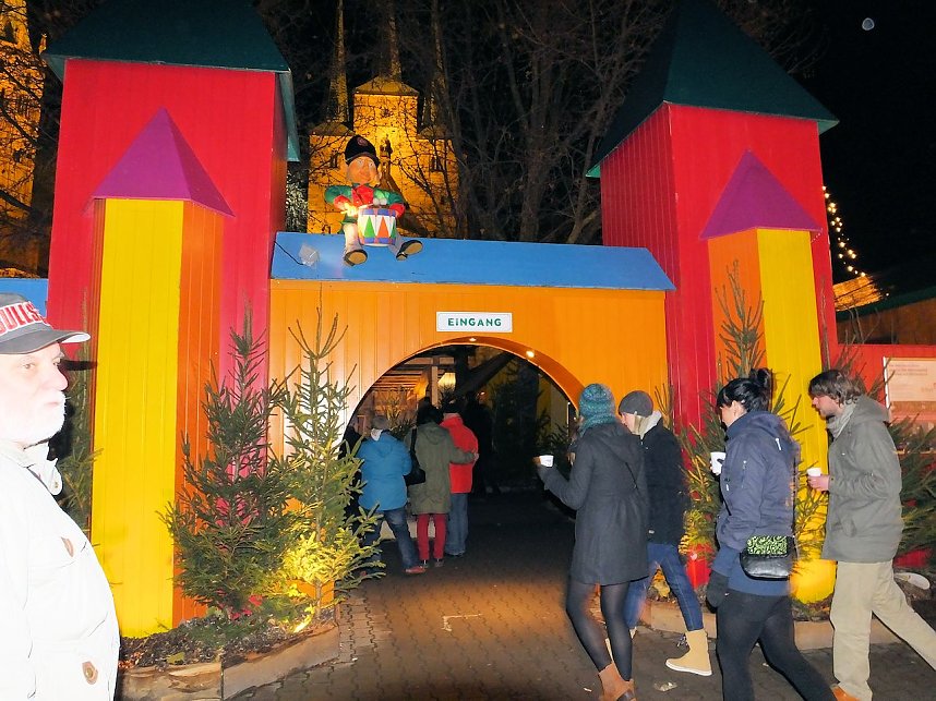 Besuch des Erfurter Weihnachtsmarktes