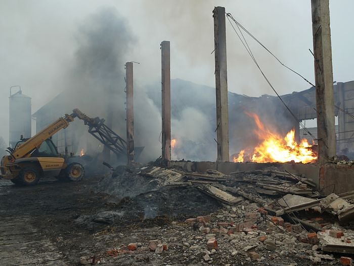 Brand in Wolkramshausen