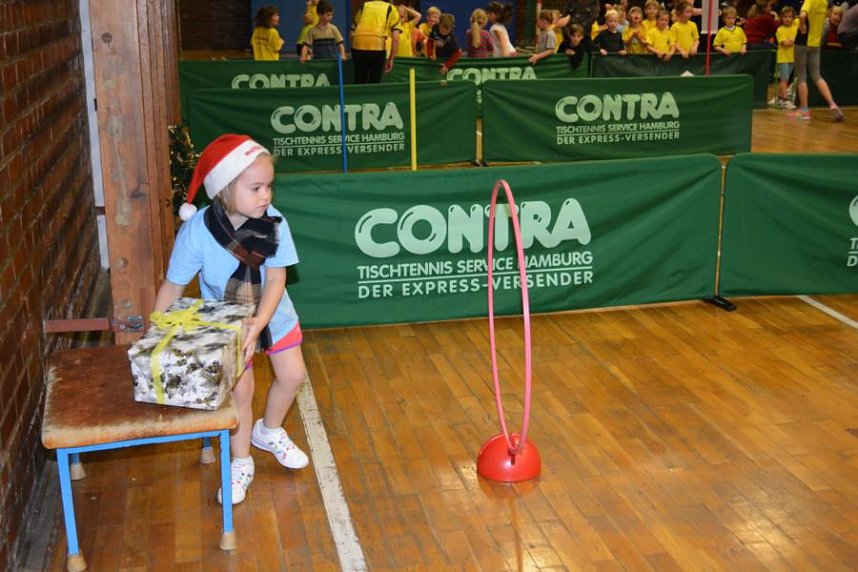 Weihnachtsfeier f&uuml;r den Nachwuchs