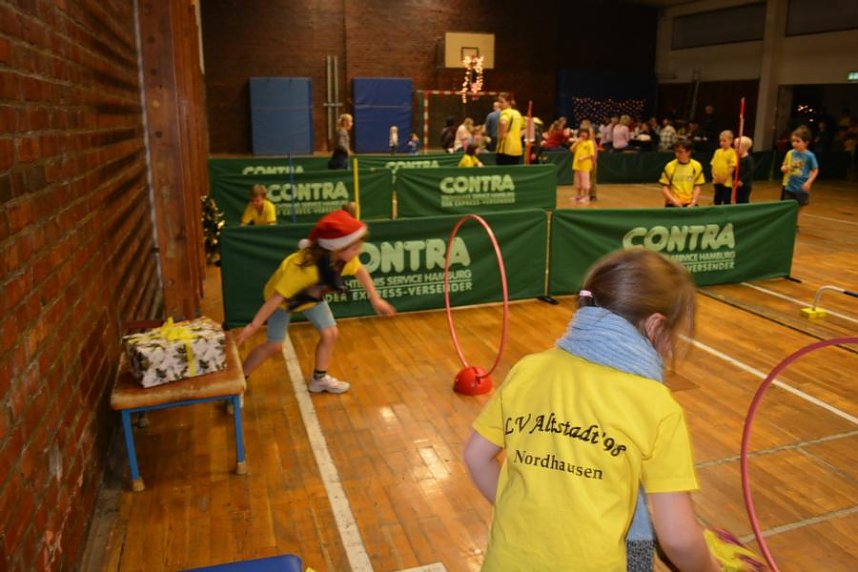 Weihnachtsfeier f&uuml;r den Nachwuchs