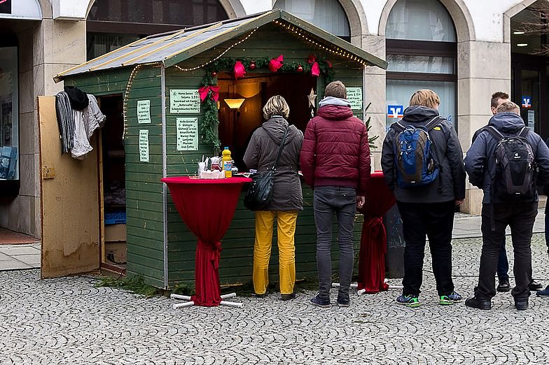 Weihnachtsmarkt er&ouml;ffnet