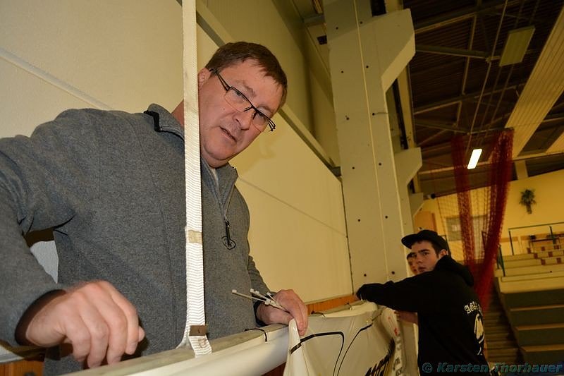 Vorbereitungen auf die Boxnacht