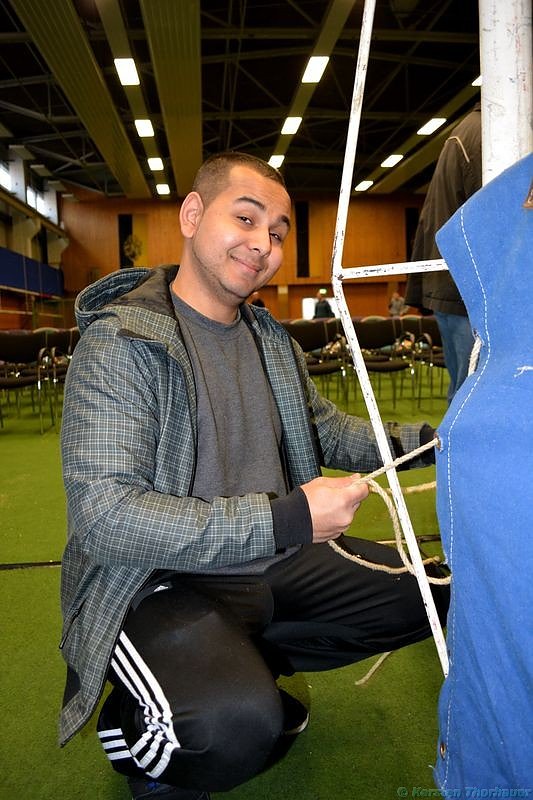 Vorbereitungen auf die Boxnacht