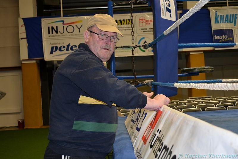 Vorbereitungen auf die Boxnacht