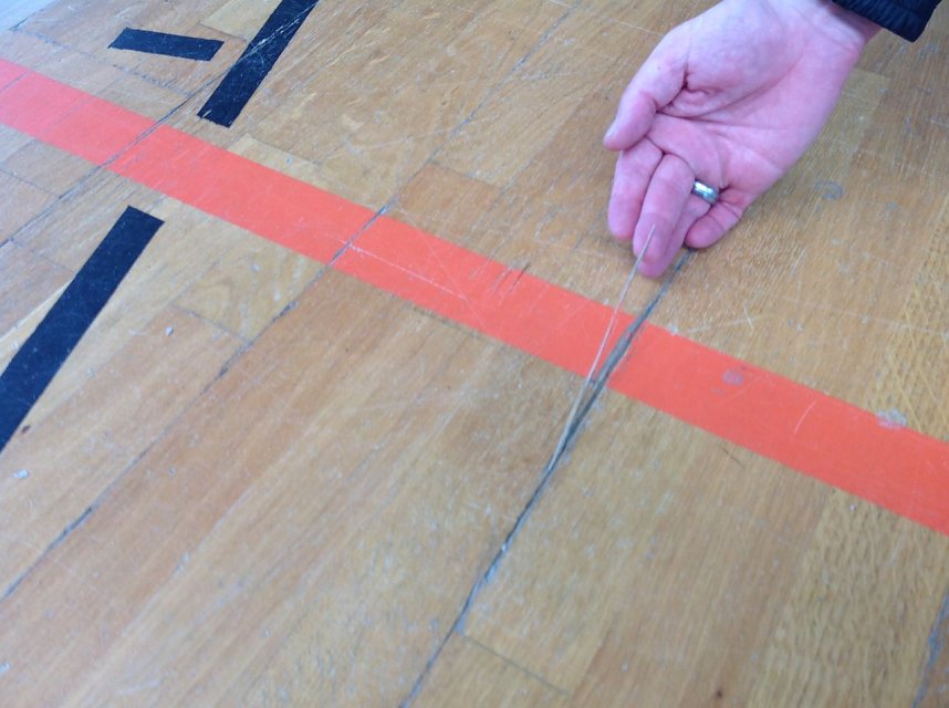 Das ist das aktuelle Parkett