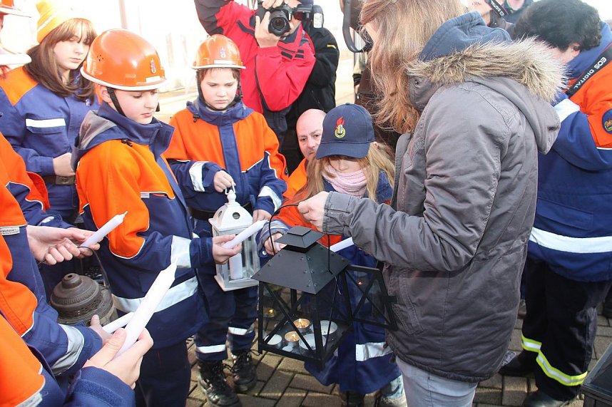 Friedenslicht angekommen