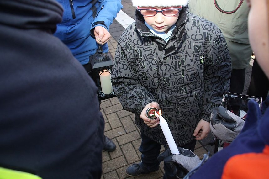 Friedenslicht angekommen