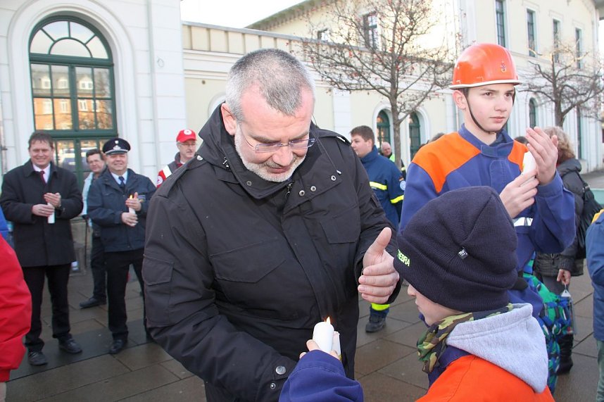 Friedenslicht angekommen
