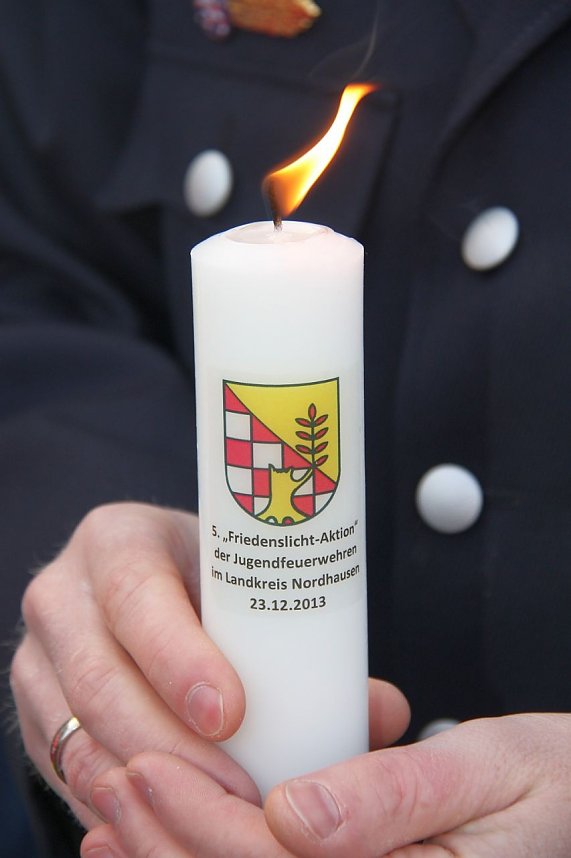 Friedenslicht angekommen