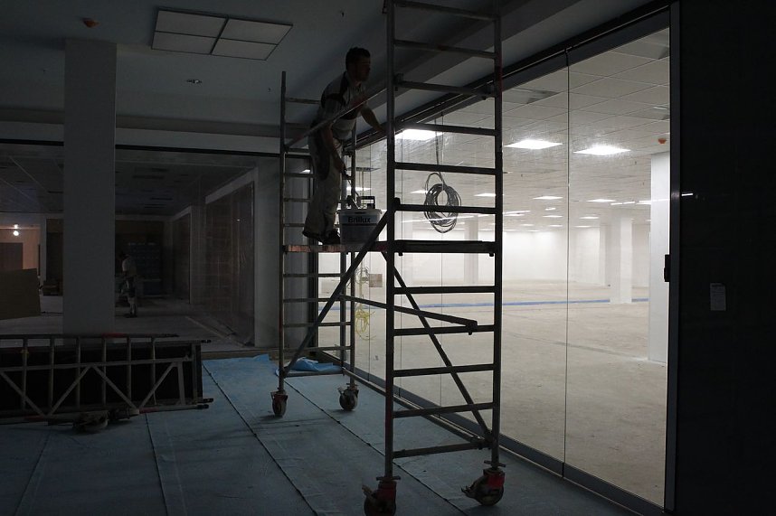 Blick ins Innere: Woolworth