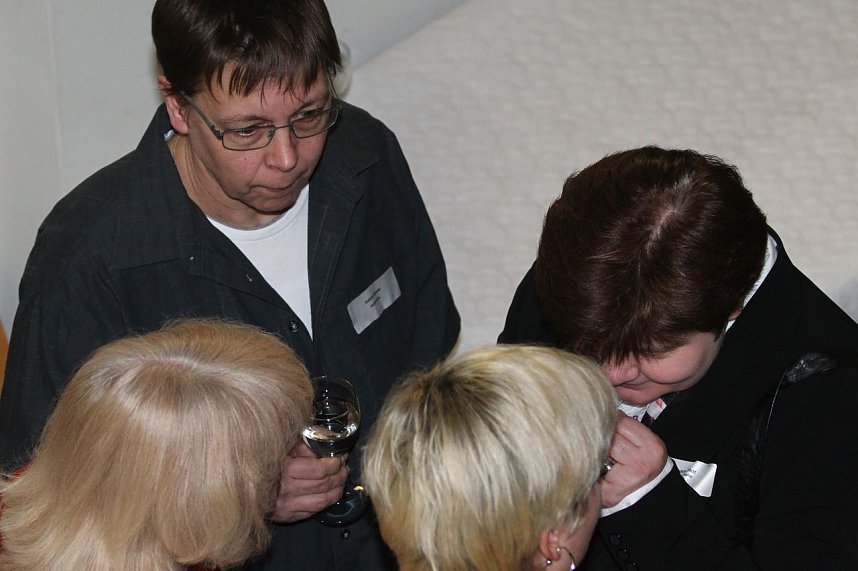 G&auml;ste des Neujahrsempfangs