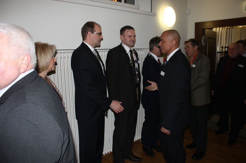 G&auml;ste des Neujahrsempfangs