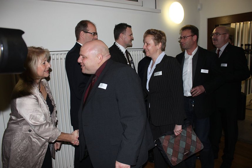 G&auml;ste des Neujahrsempfangs