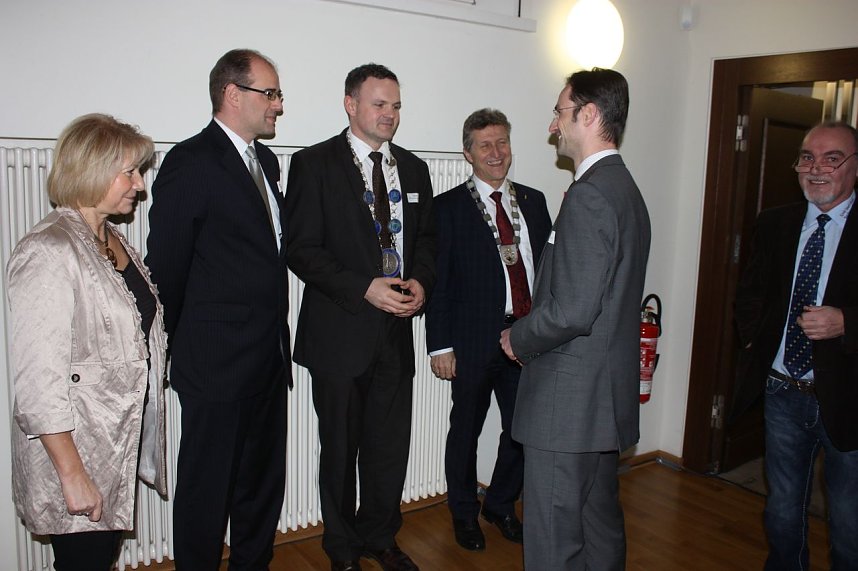 G&auml;ste des Neujahrsempfangs