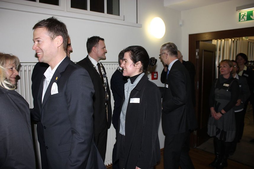 G&auml;ste des Neujahrsempfangs