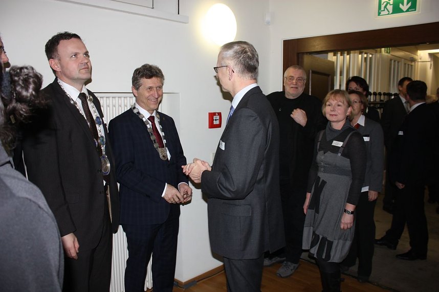 G&auml;ste des Neujahrsempfangs