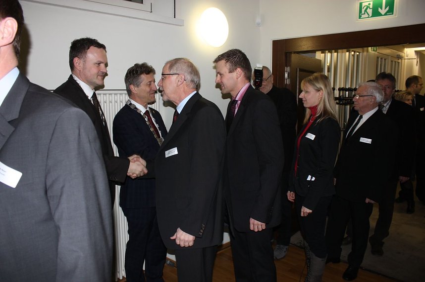 G&auml;ste des Neujahrsempfangs