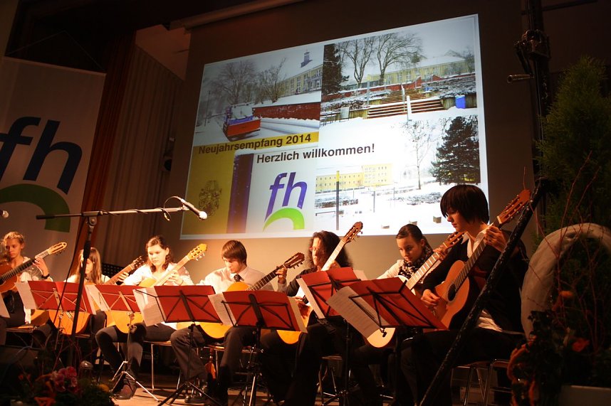 G&auml;ste des Neujahrsempfangs