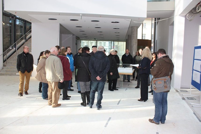 Besuch im B&uuml;rgerhaus