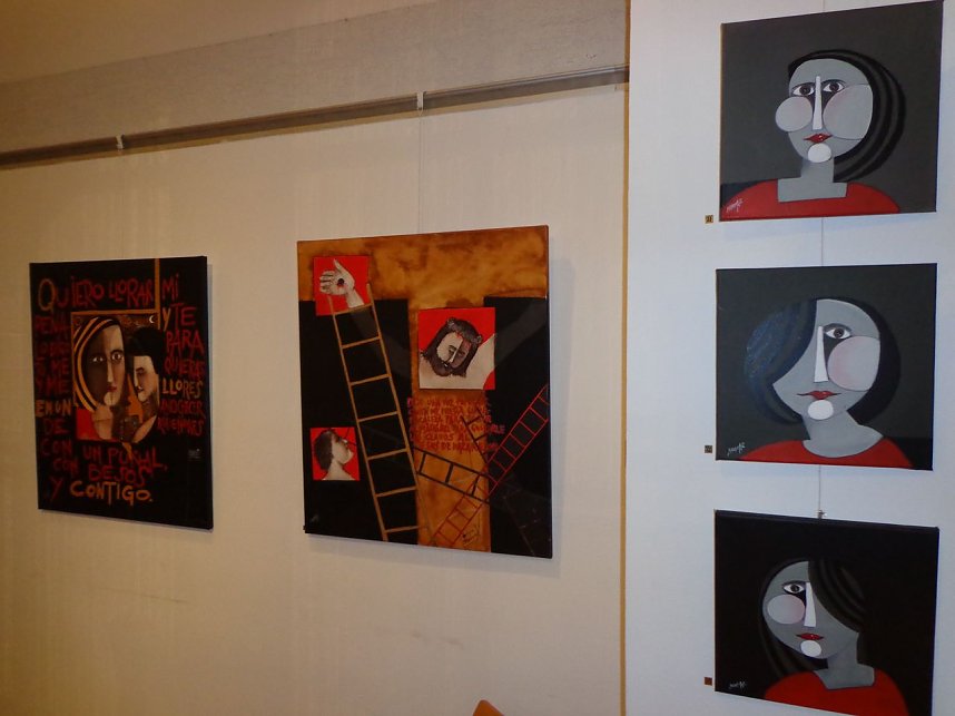 Benefizausstellung er&ouml;ffnet