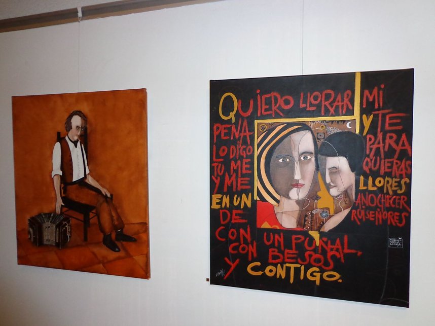 Benefizausstellung er&ouml;ffnet