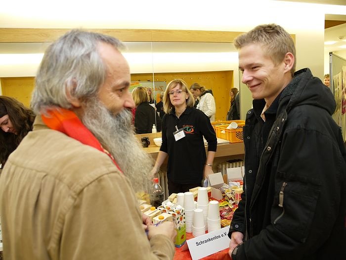 Erste Sozialmesse im Audimax