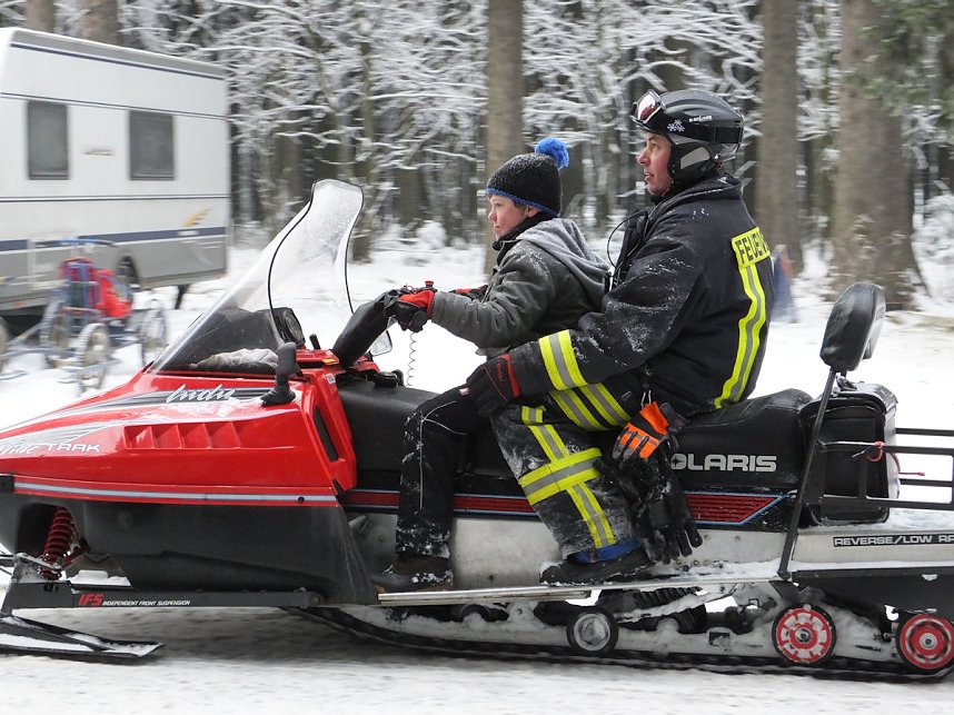 Schlittenhunderennen in Benneckenstein