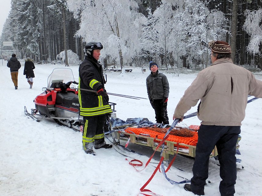 Schlittenhunderennen in Benneckenstein