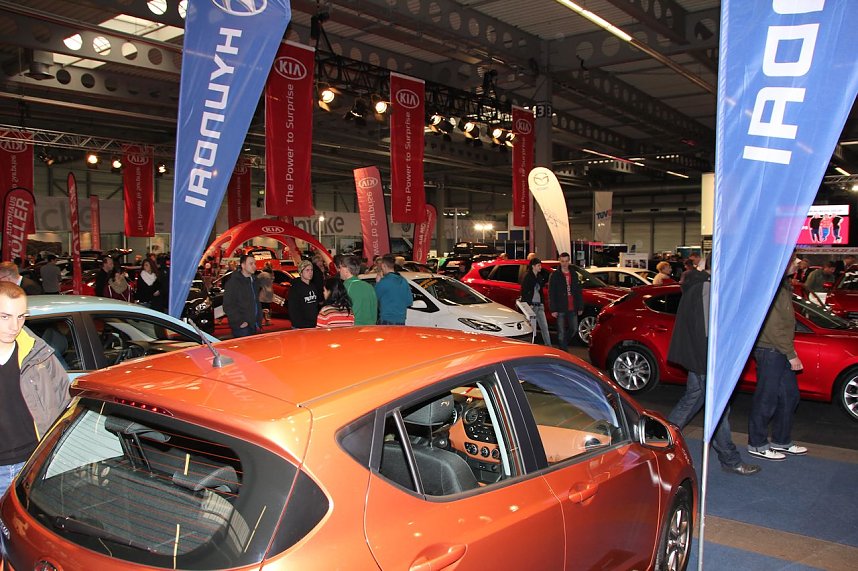 Automobilmesse in Erfurt