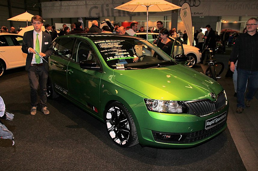 Automobilmesse in Erfurt