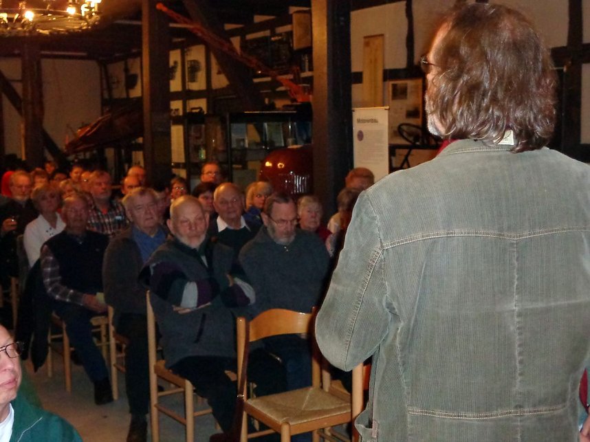 Vortrag im Tabakspeicher