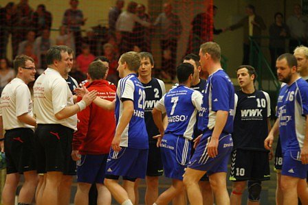 Sieg in eigener Halle