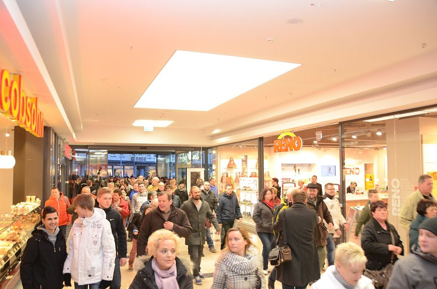 Sie ist er&ouml;ffnet - die Echte Nordh&auml;user Markspassage