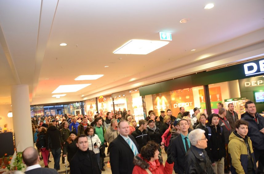 Sie ist er&ouml;ffnet - die Echte Nordh&auml;user Markspassage