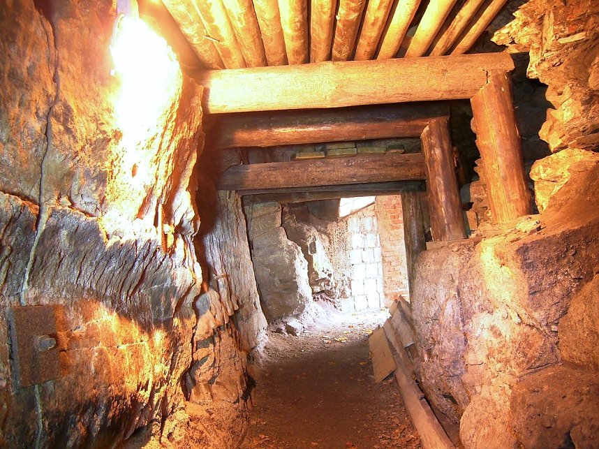 Interessante Welt unter Tage