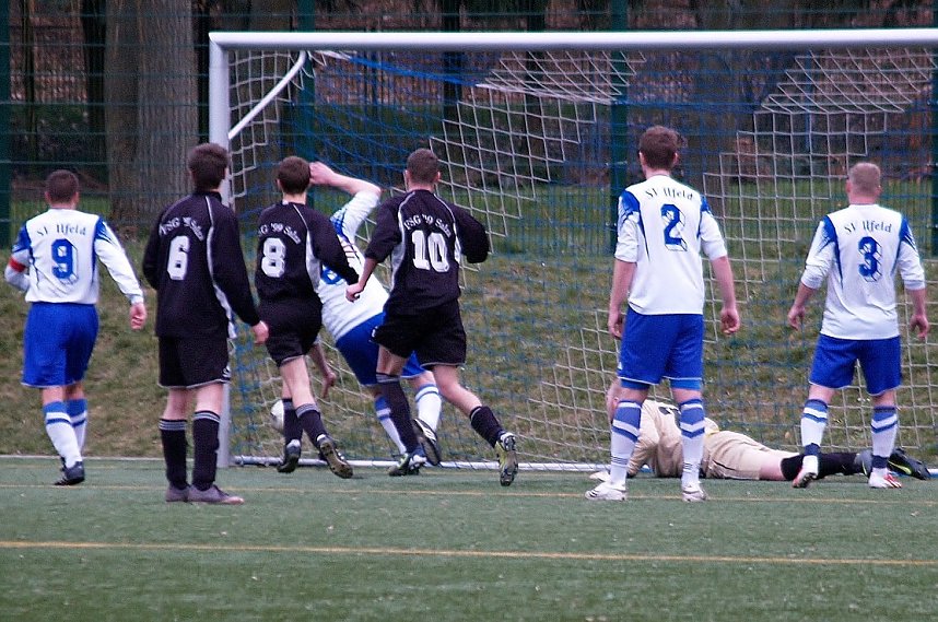 Vorbreitungsspiel gewonnen